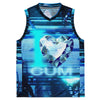 Recycled unisex basketball jersey